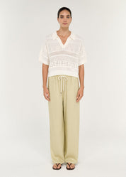 Lunel Relaxed Pant - Wasabi Green