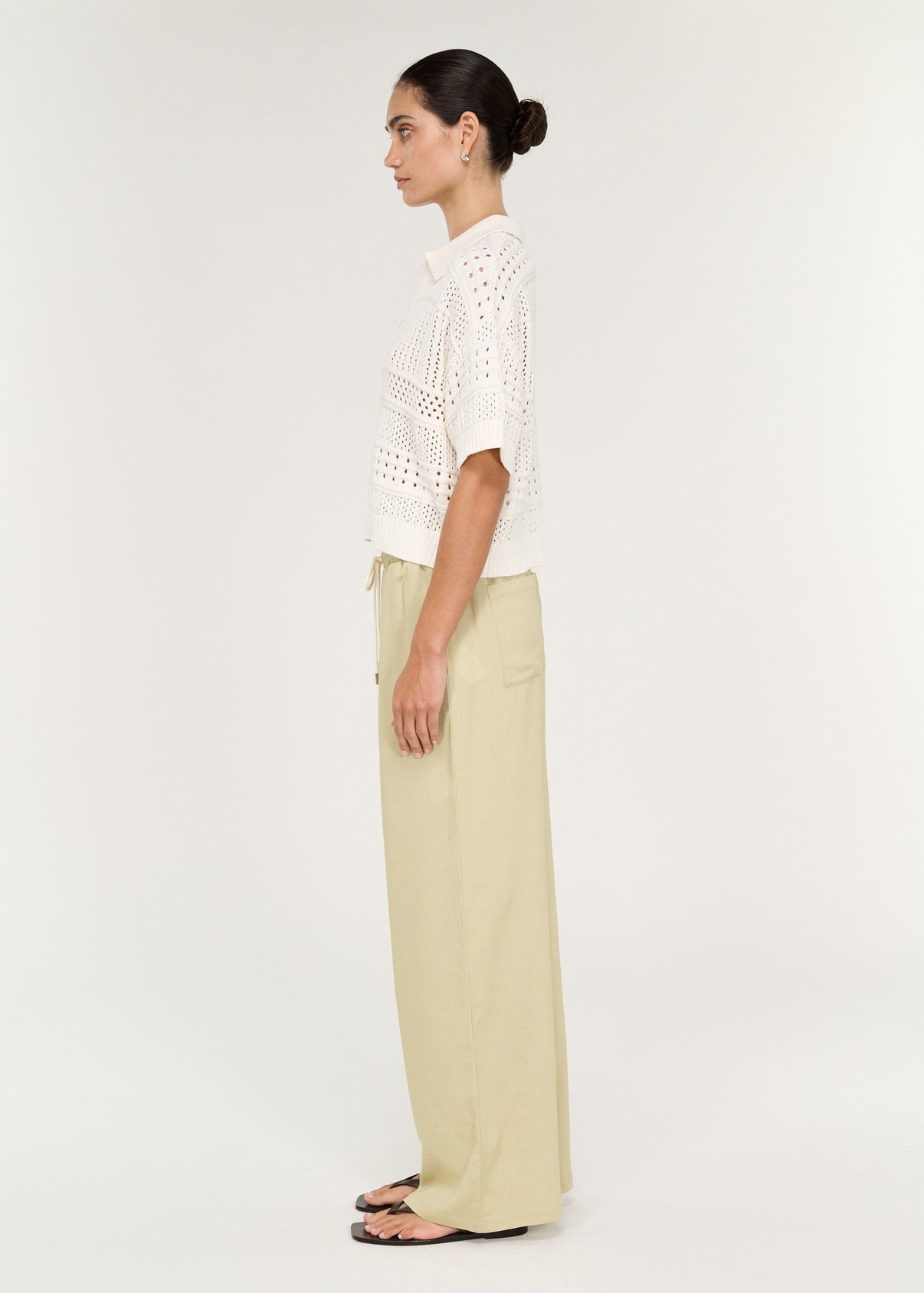 Lunel Relaxed Pant - Wasabi Green