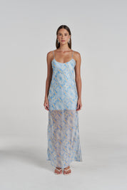 Sophia Maxi Dress Orchid Prism