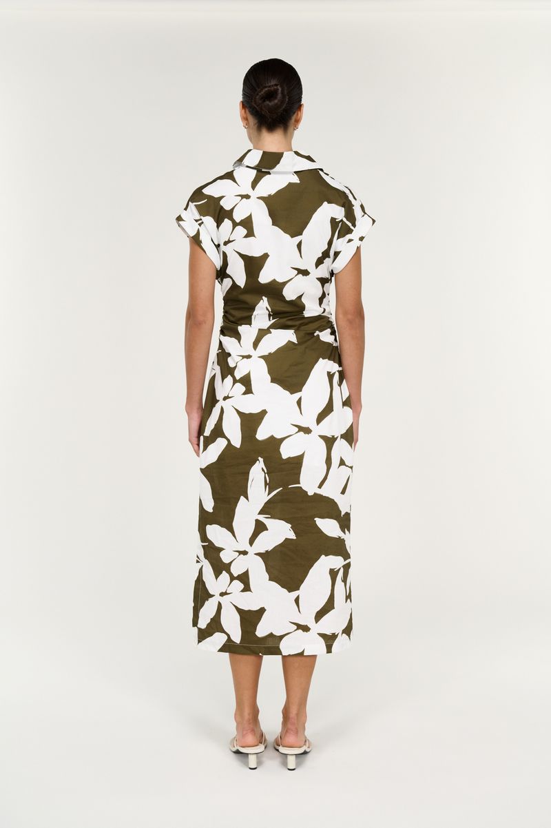 Liora Shirt Midi Dress