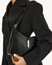 Bergman Shoulder Bag Black Shine