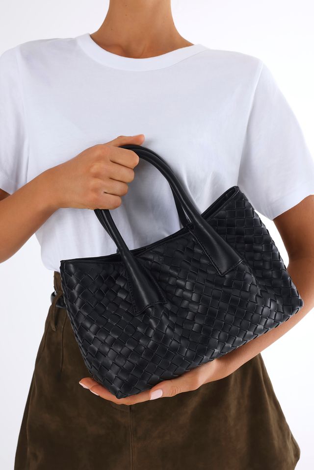 Phineas Handle Bag - Black