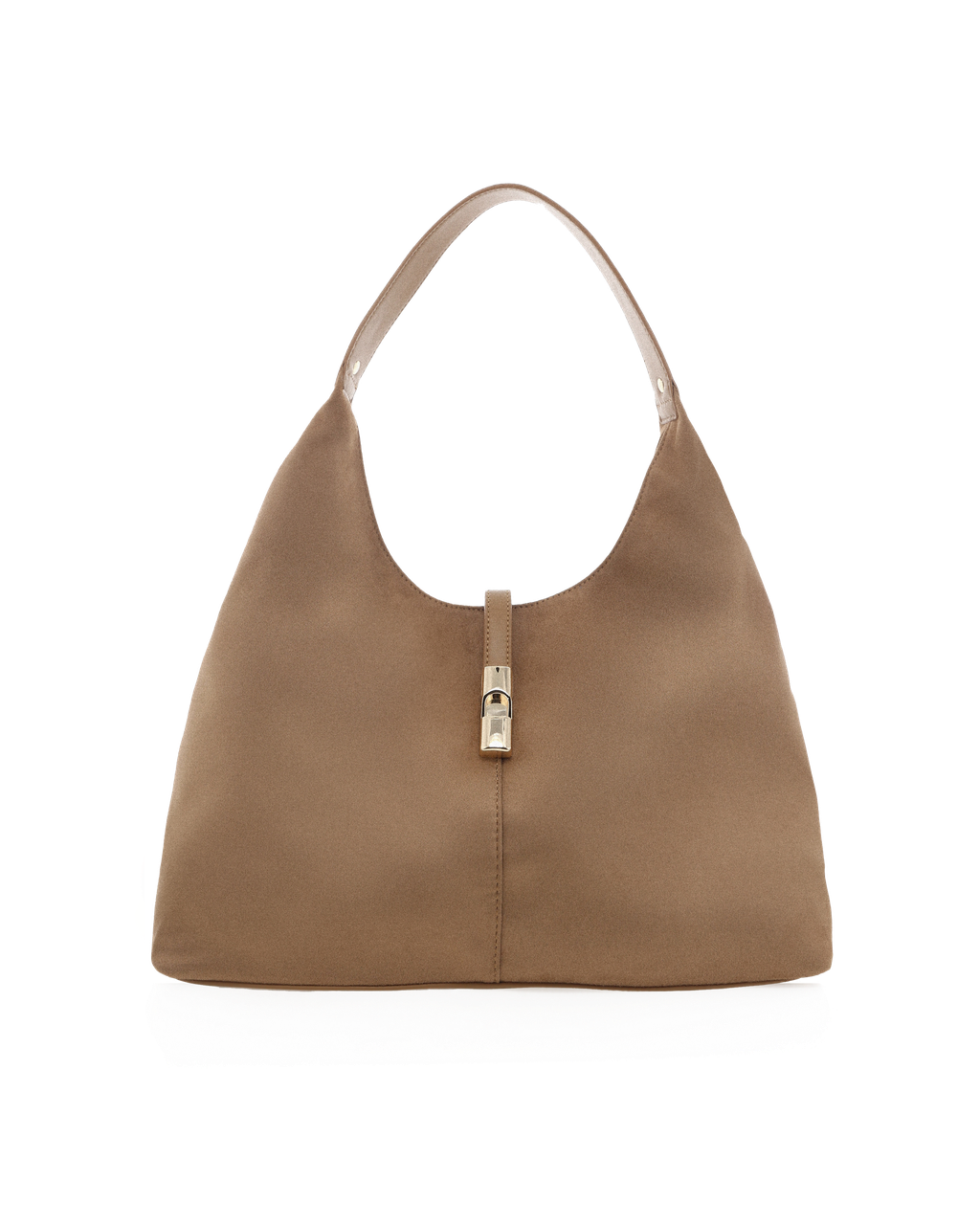 Lamarr Shoulder Bag Sandstone Suede
