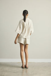 Rhonda Linen Shorts Natural