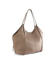 Cassandra Shoulder Bag - Fossil Suede