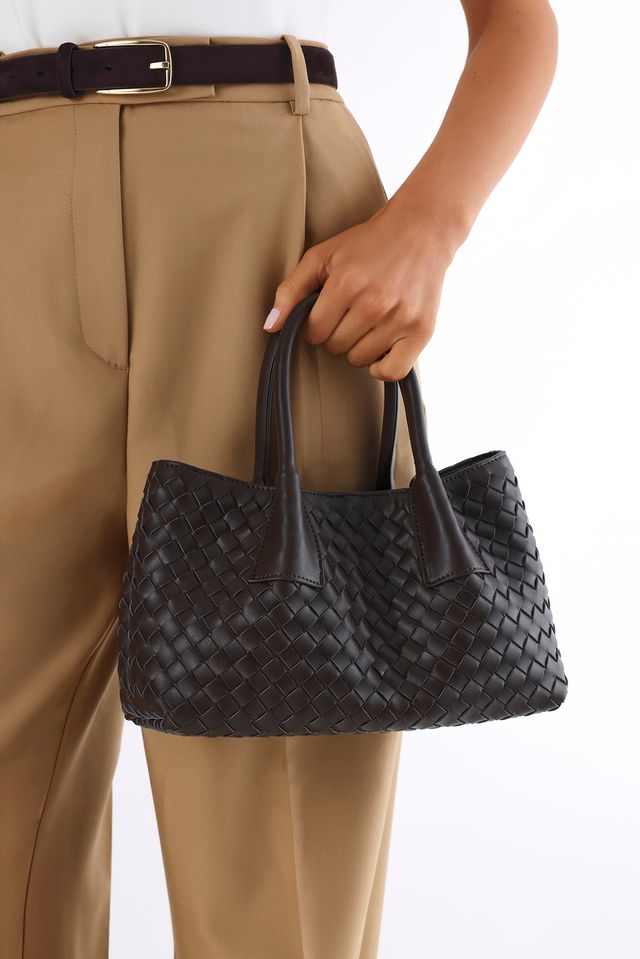 Phineas Handle Bag - Chocolate