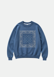 Paisley Fleece Pullover