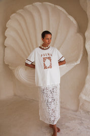 Palma Garden T-shirt - Brown