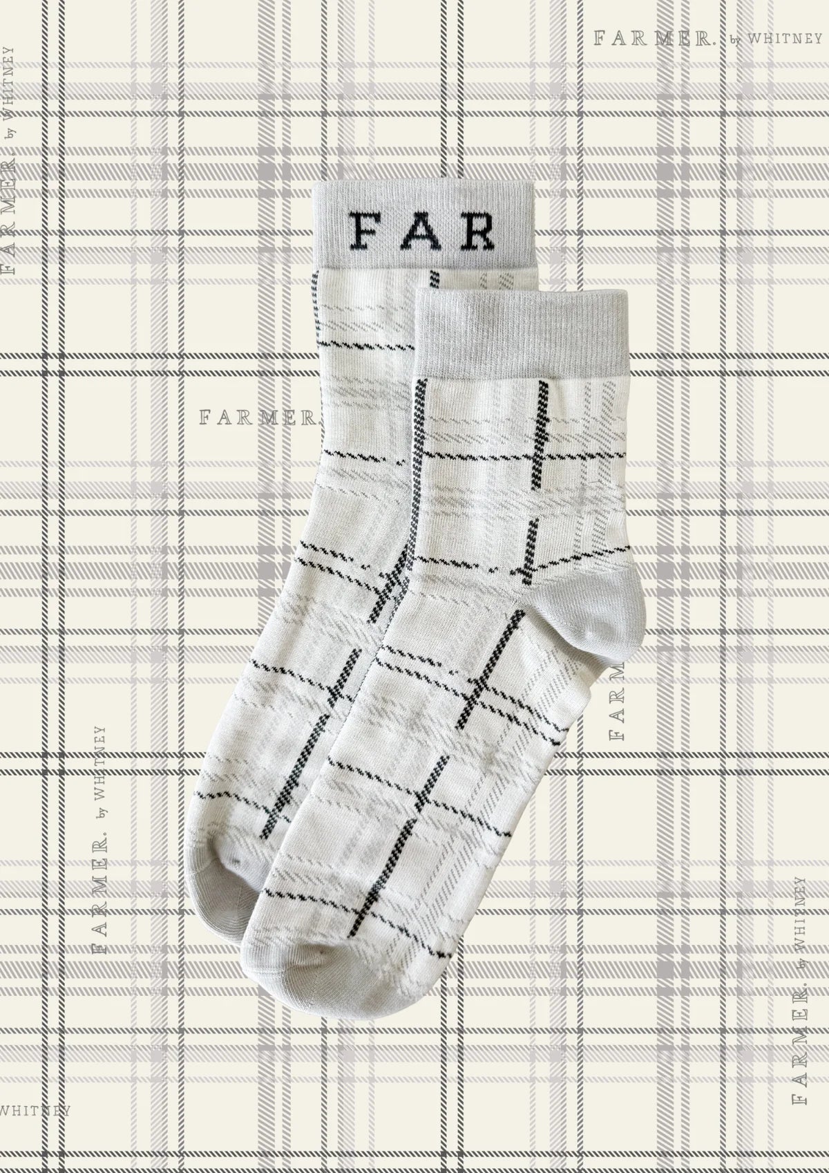 Pasture Plaid Socks