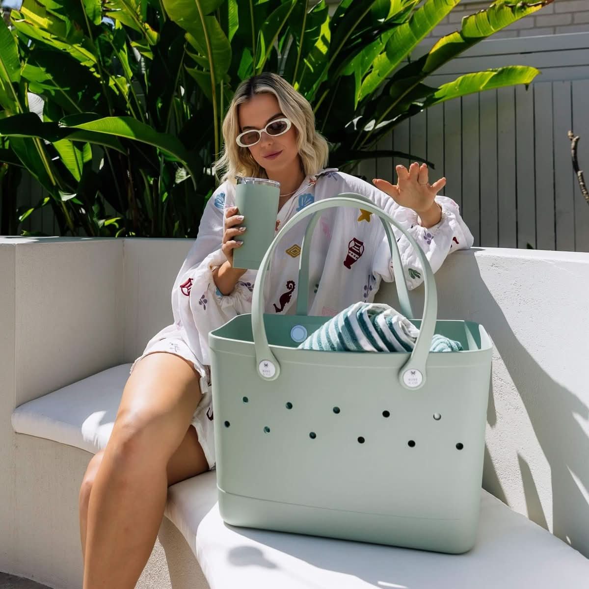 Maxi Tribe Bag Sea Glass