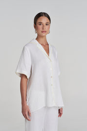 SS Anglaise Shirt White